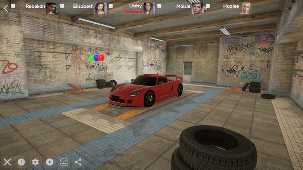 скриншот Cars for 3D Visual Novel Maker 2
