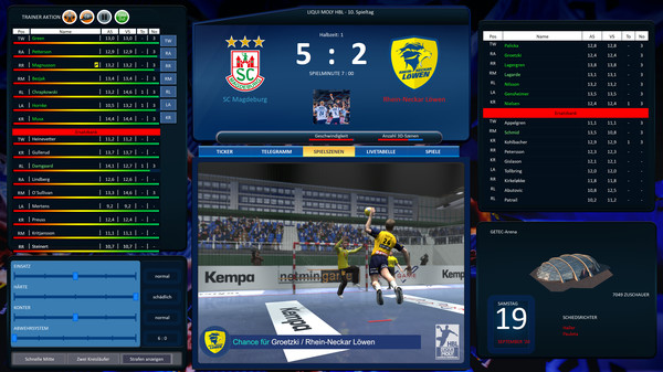 скриншот Handball Manager 2021 3