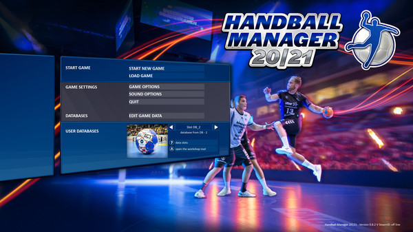 Handball Manager 2021 game for Linux 1