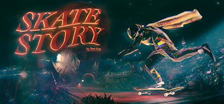 Steam header art for Skate Story