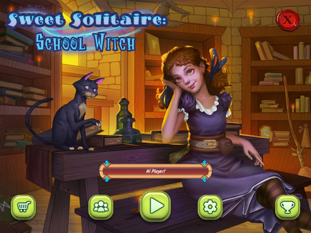 скриншот Sweet Solitaire: School Witch 0