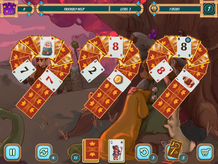 скриншот Sweet Solitaire: School Witch 2