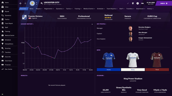 Football Manager 2021 (FM21) скриншот