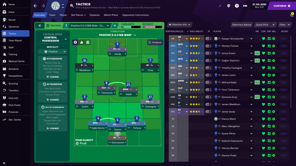 Football Manager 2021 (FM21) screenshot