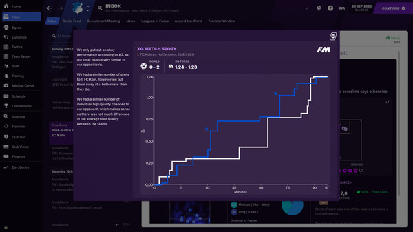 Football Manager 2021 (FM21) screenshot