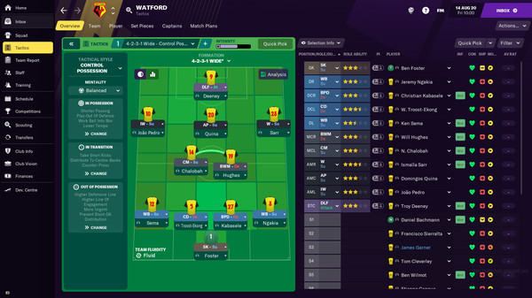 скриншот Football Manager 2021 Touch 4