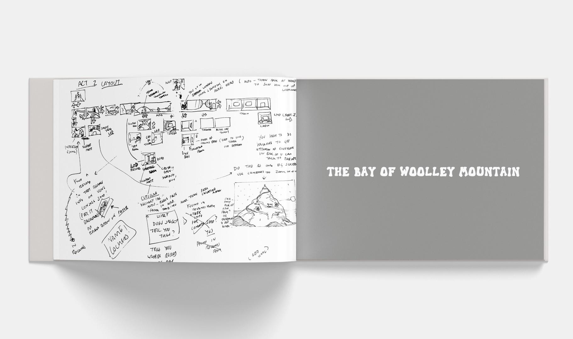 The Mystery Of Woolley Mountain  - Art Book #5