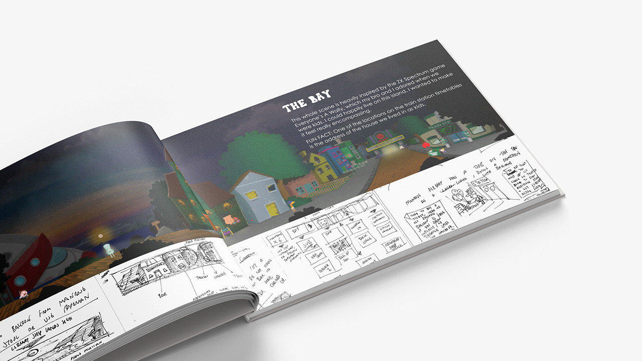 The Mystery Of Woolley Mountain  - Art Book #2