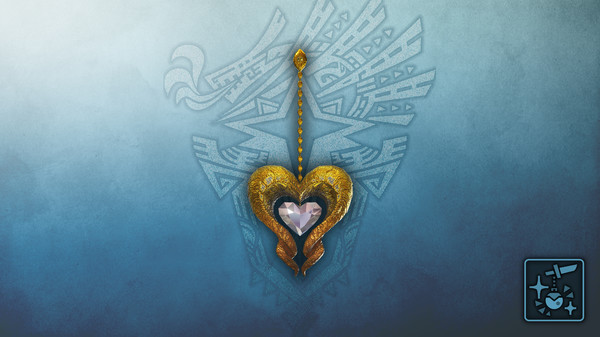 Monster Hunter World: Iceborne - Pendant: Crystal Kulve Heart