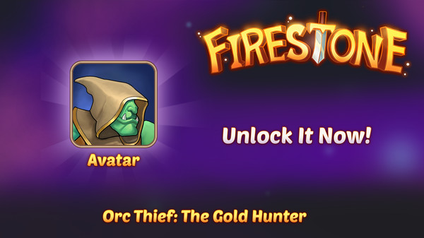 Firestone Idle RPG - Orc Thief, The gold Hunter  - Avatar