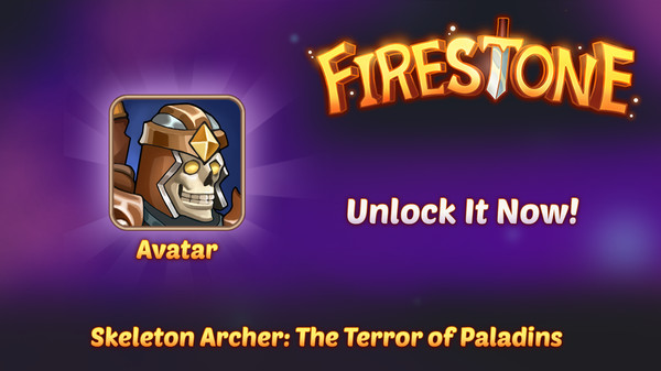 скриншот Firestone Idle RPG - Skeleton Archer, The Terror of Paladins  - Avatar 0