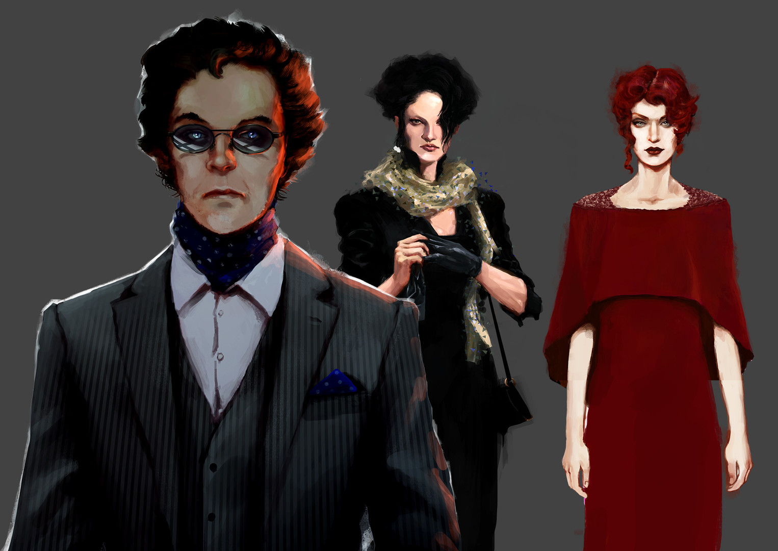 Crafting the characters for Vampire: The Masquerade - Coteries of New York  - Drawdistance - Game Developer