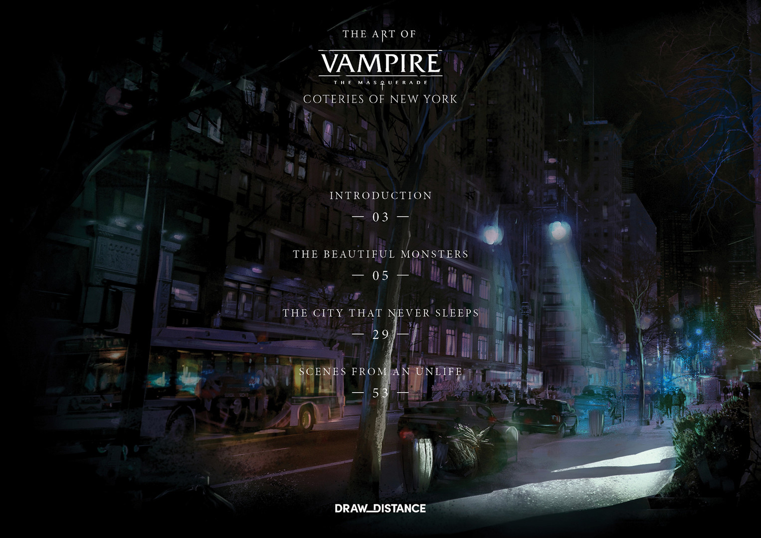 Vampire: The Masquerade - Shadows of New York Artbook on Steam