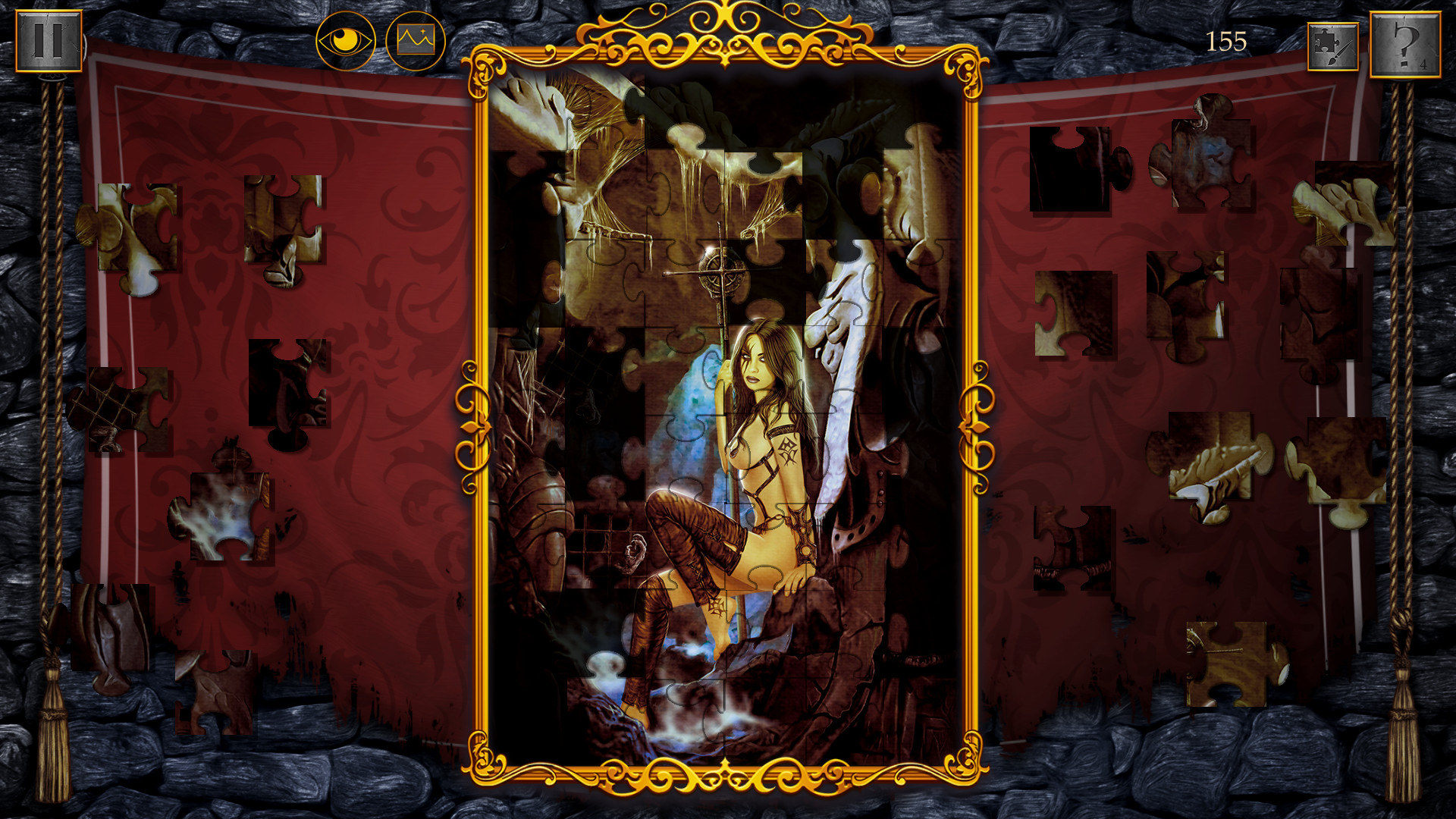 Dark Fantasy: Epic Jigsaw Puzzle screenshot 1