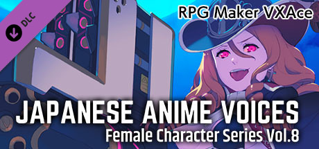 Rpg Maker Vx Ace - Japanese Anime Voices：female Character Series Vol.8 