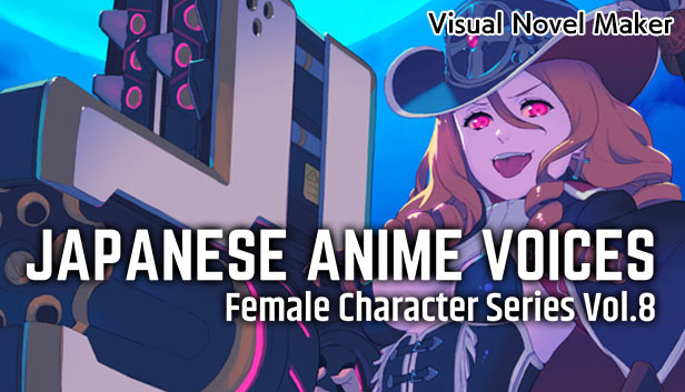 Visual Novel Maker - Japanese Anime Voices：Female Character Series Vol ...