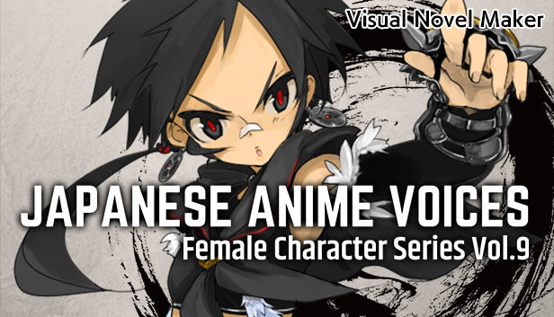 Visual Novel Maker - Japanese Anime Voices：Female Character Series Vol ...