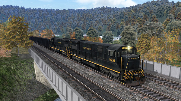 скриншот Train Simulator: Clinchfield Railroad U36C Loco Add-On 4