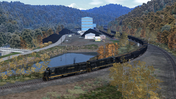 скриншот Train Simulator: Clinchfield Railroad U36C Loco Add-On 0
