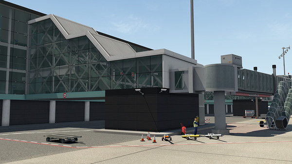 скриншот X-Plane 11 - Add-on: Aerosoft – Airport Barcelona 5