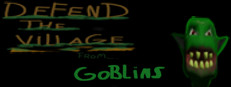 Defend the village from goblins 게임 이미지