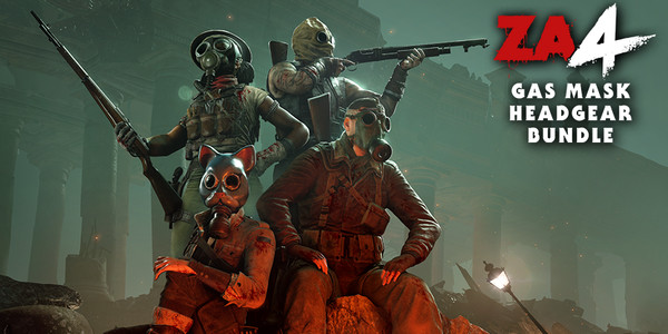 скриншот Zombie Army 4: Gas Mask Headgear Bundle 0