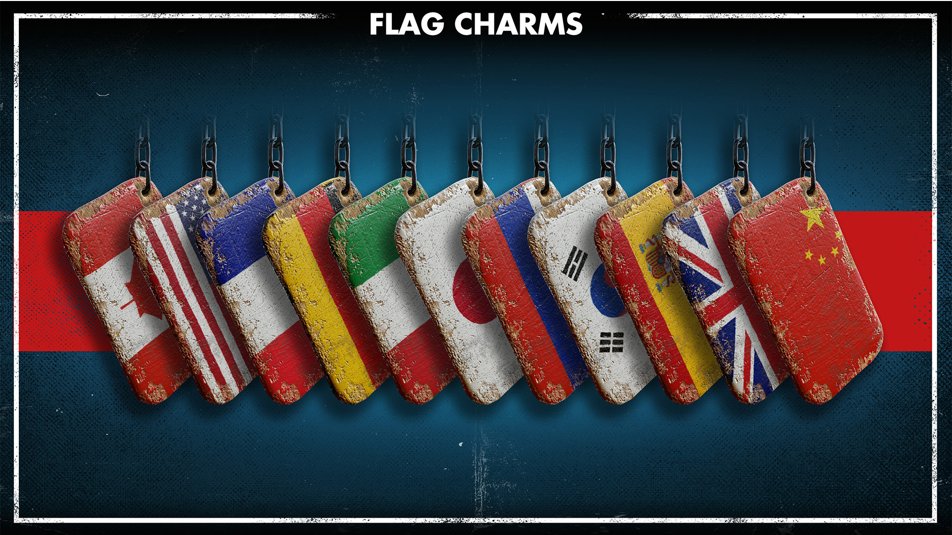 Zombie Army 4: Flags Charm Pack #2