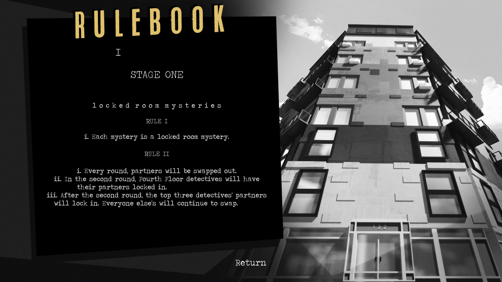 Methods: The Detective Competition #9