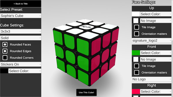 скриншот Sophie's Cubes 2