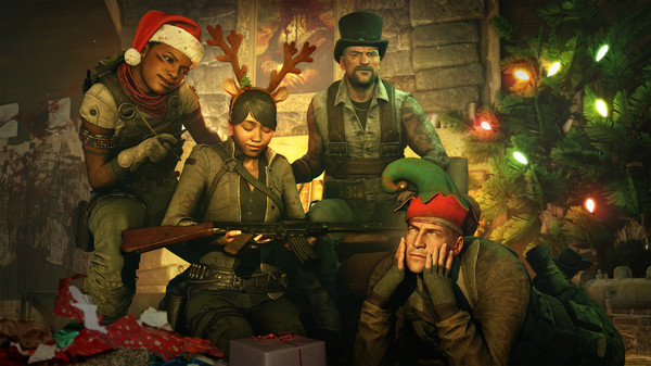 скриншот Zombie Army 4: Holiday Season Headgear Bundle 4