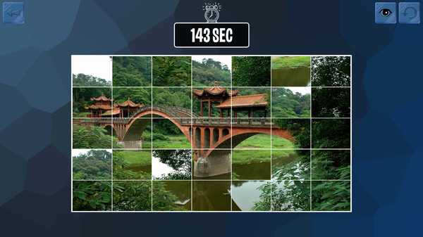 скриншот Easy puzzle: Bridges 5