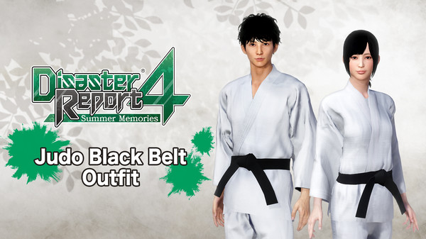 скриншот Disaster Report 4: Summer Memories - Judo Black Belt Outfit 1