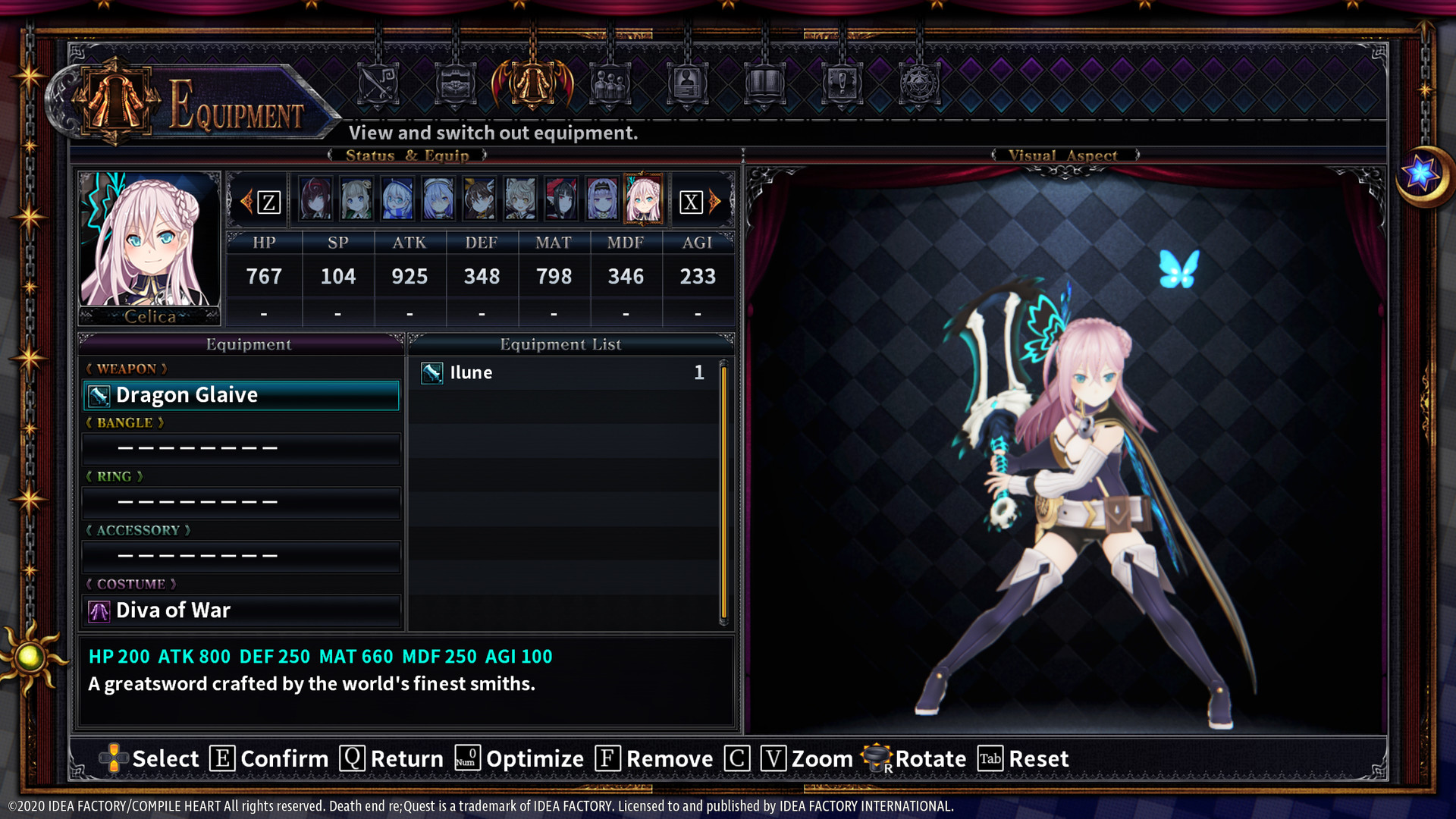 Death end re;Quest 2 - Ultimate Weapon Set Featured Screenshot #1