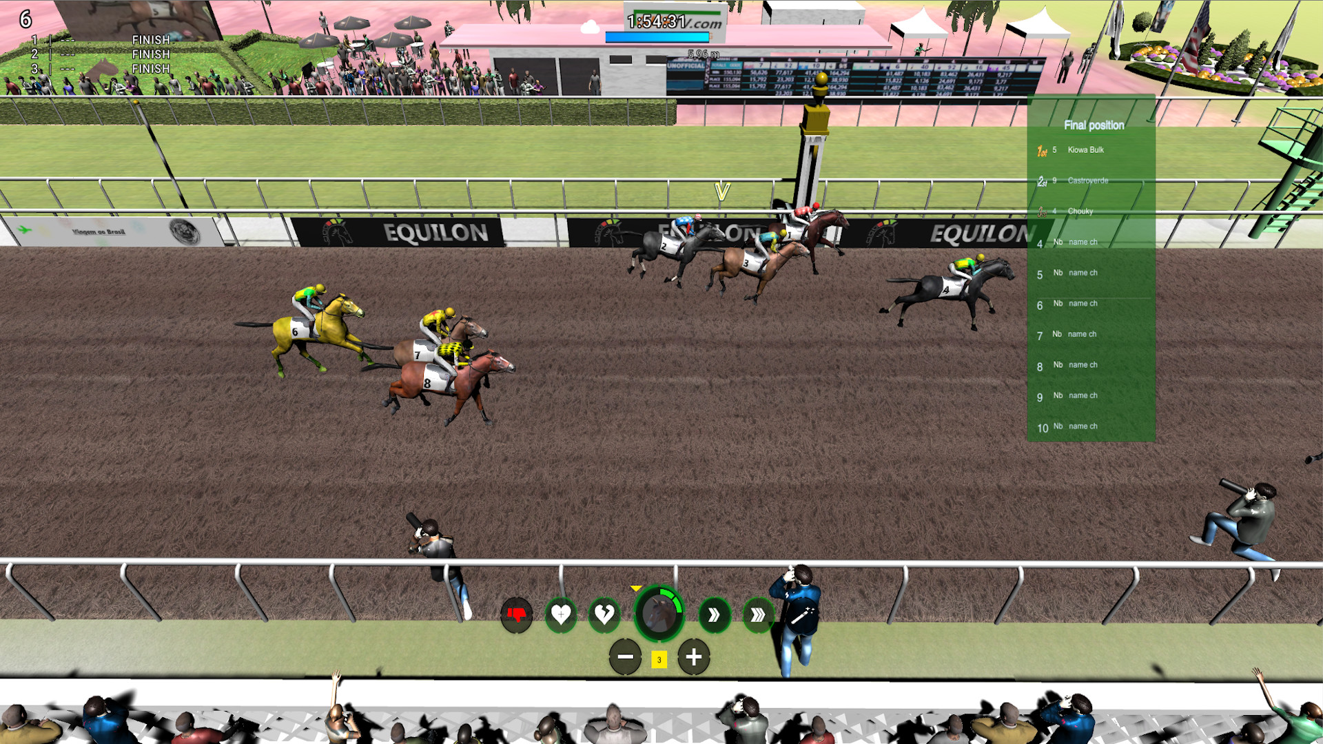 Horse Betting Game