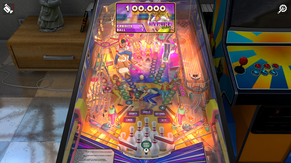скриншот Zaccaria Pinball - Strike Deluxe Pinball Table 0