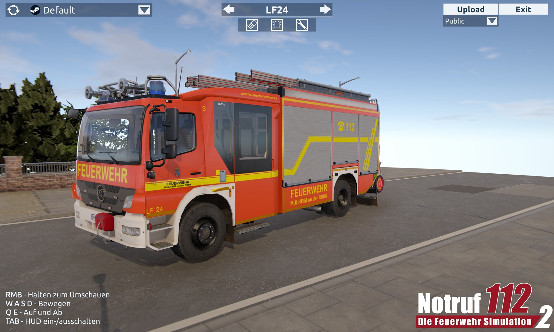 Notruf 112 - Die Feuerwehr Simulation 2: Showroom game revenue and stats on  Steam – Steam Marketing Tool