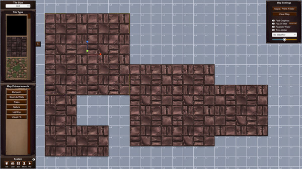 скриншот Digital Dungeon Tiles 0