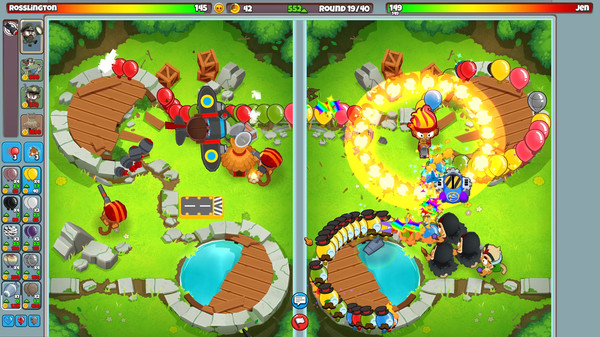 Partida de Bloons TD Battles 2