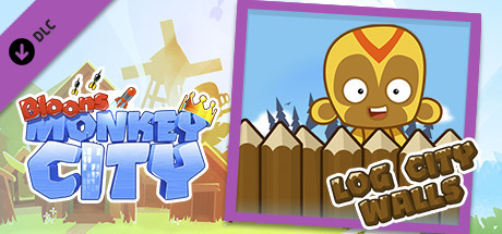 Bloons Monkey City - Log City Walls