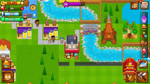 скриншот Bloons Monkey City - Eiffel Tower Pack 3