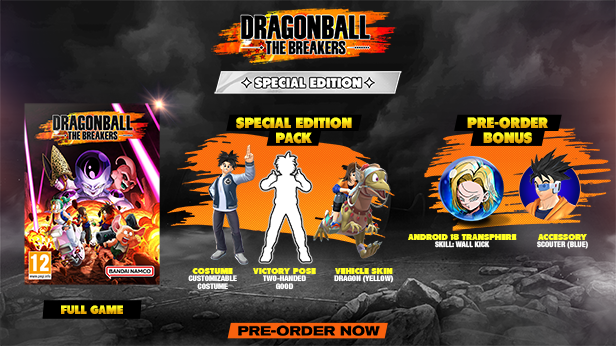 Asymmetrical Game DRAGONBALL: THE BREAKERS Is Now Available