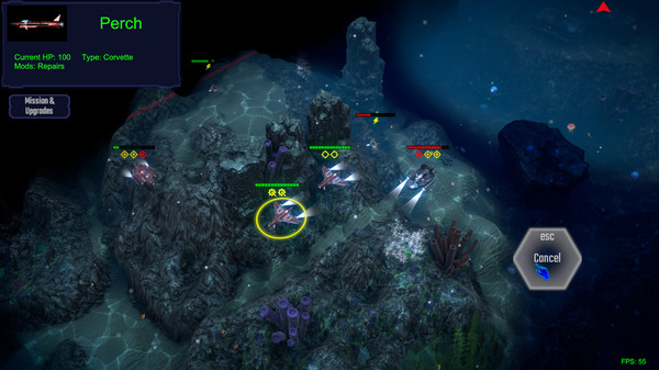 скриншот Underwater Wars 1