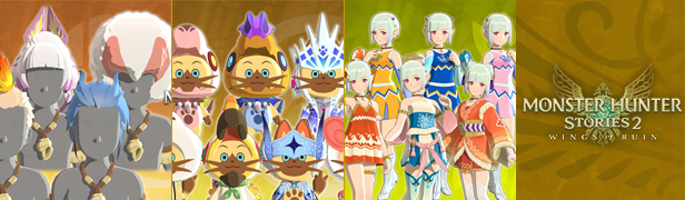 Monster Hunter Stories 2: Wings of Ruin - Navirou's Outfit: Downy