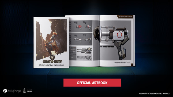 Goat of Duty Digital ArtBook