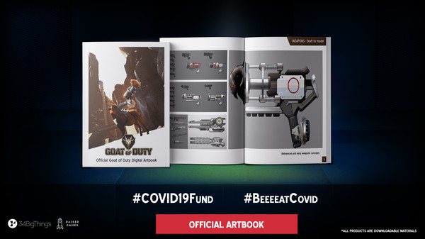 скриншот Goat of Duty Digital ArtBook 0