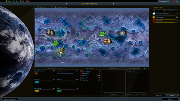 скриншот Galactic Civilizations III - Worlds in Crisis DLC 0