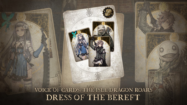 скриншот Voice of Cards: The Isle Dragon Roars Dress of the Bereft 0