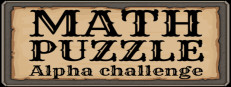 Math Puzzle Alpha Challenge 게임 이미지