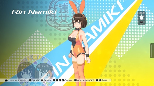 Kandagawa Jet Girls - Bunny Costume (Carrot Orange)
