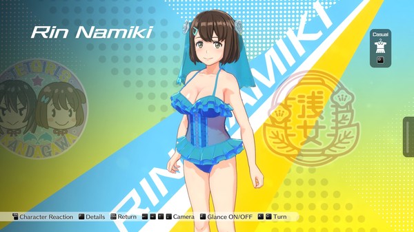 Kandagawa Jet Girls - Wedding Bikini (Aqua Blue)